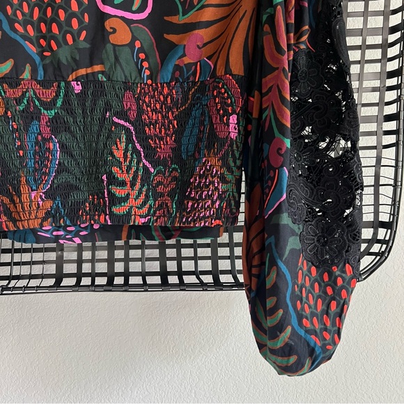 Farm Rio frutis dream puff sleeve blouse - Picture 9 of 11